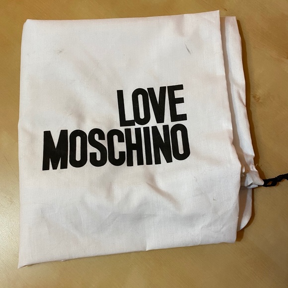Love Moschino Logo Scarf Top Handle Bag - Picture 13 of 13